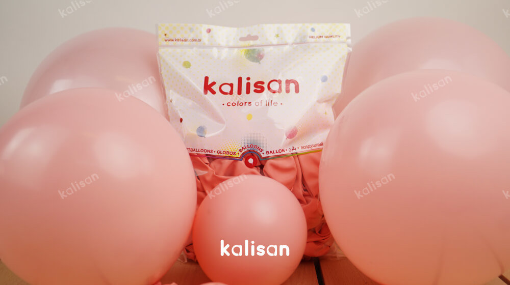 Kalisan Pastel Baby Pink Lateks 12 İnç