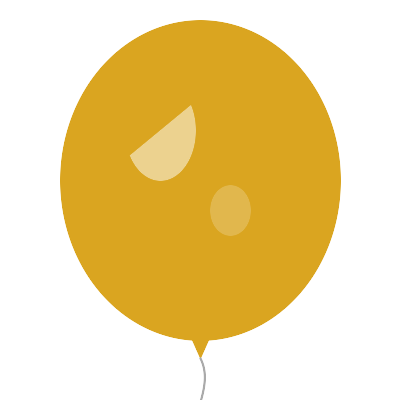 Kalisan Metalik Gold Balon 12 İnç